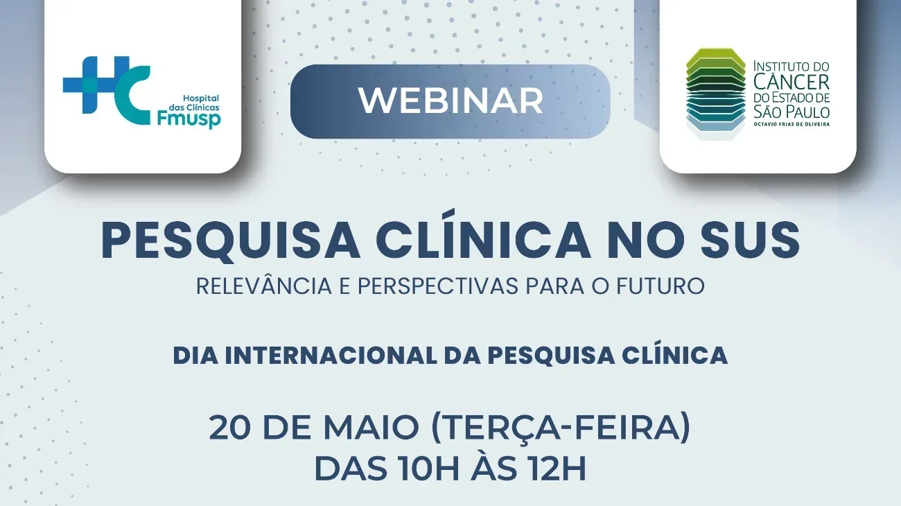 Icesp promove a primeira edição do Webinar Pesquisa Clínica no SUS