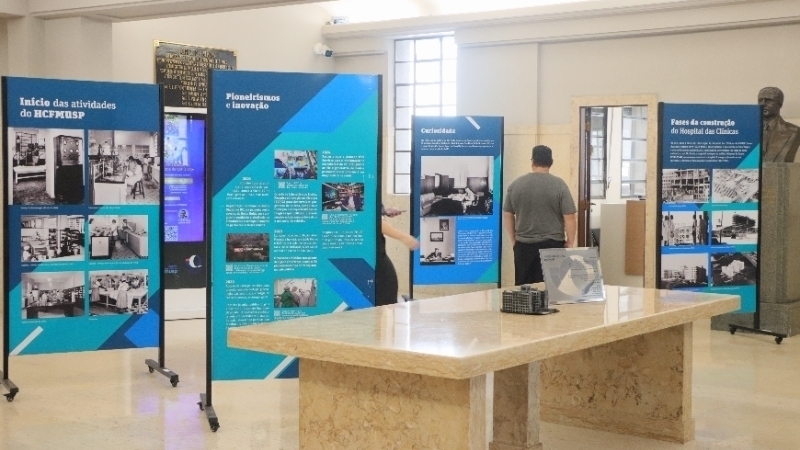 ICHC recebe exposição que comemora os 80 anos do HC