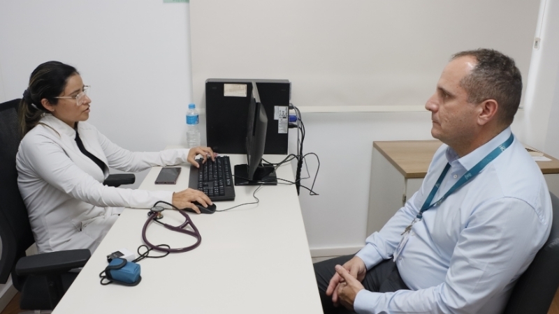 Colaboradores do InRad realizam exames periódicos