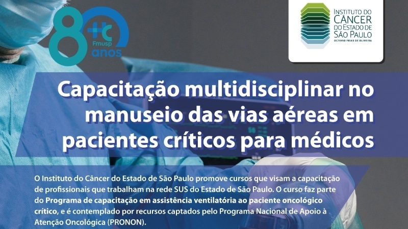 Capacitação multidisciplinar no manuseio das vias aéreas em pacientes críticos para médicos