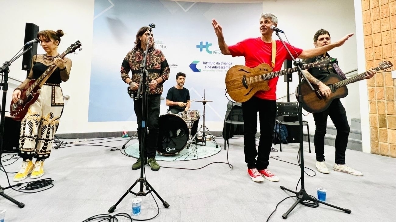 Show da Banda Os Pitais celebra os 80 anos do HC no ICr