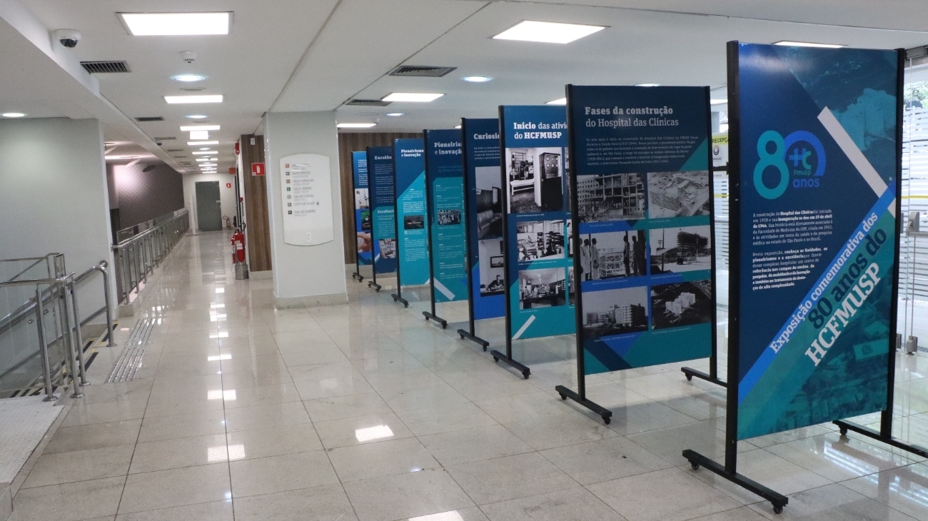 Mostra itinerante que celebra os 80 anos do HCFMUSP chega ao CCR 